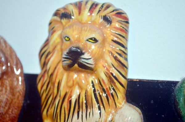 ceramic lion