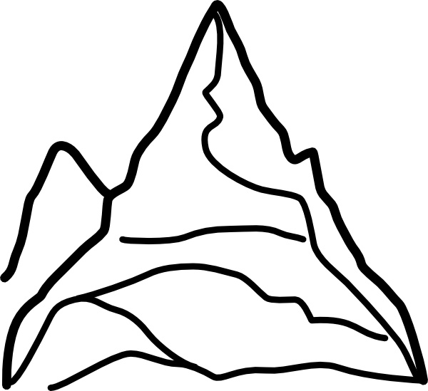 Chain Of Mountains clip art