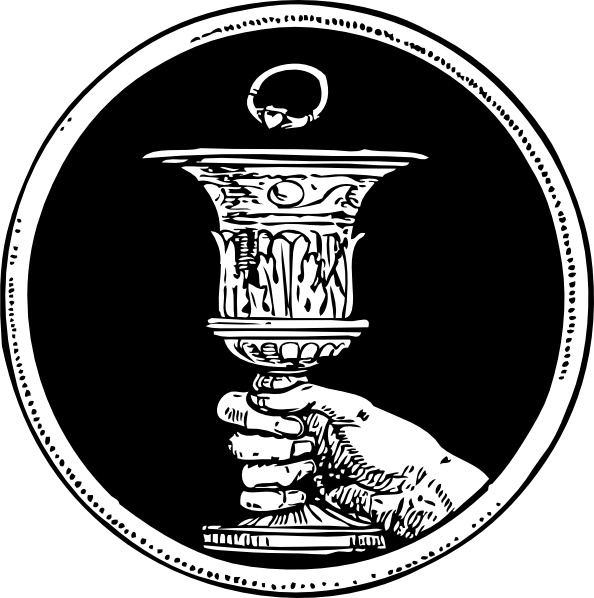 Chalice And Ring clip art