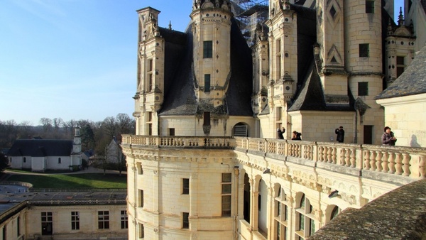 chambord towers castle 