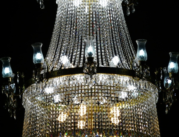 chandelier crystal glass 