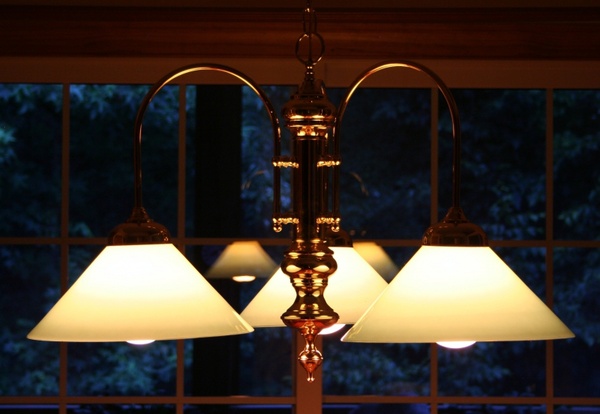 chandelier light illuminate
