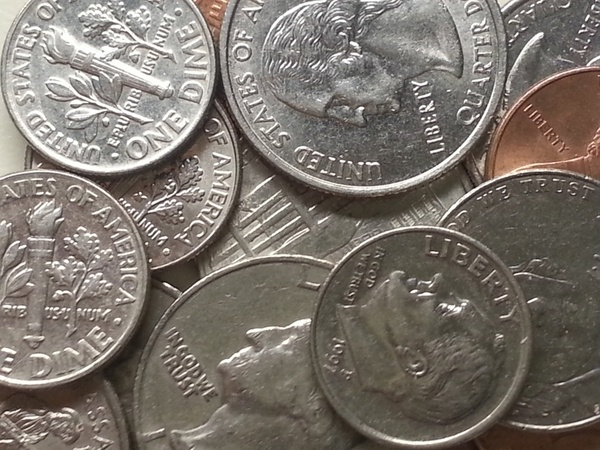 change coins money