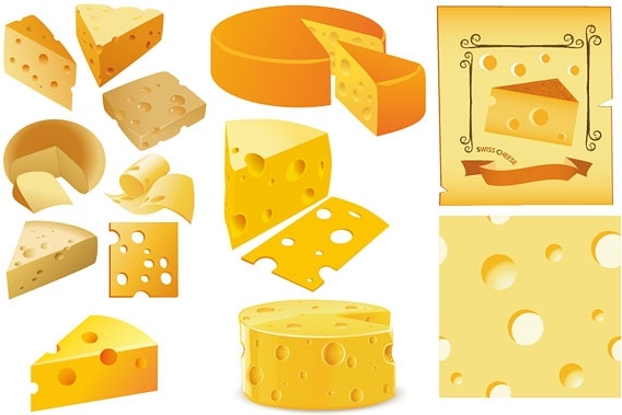cheese vector