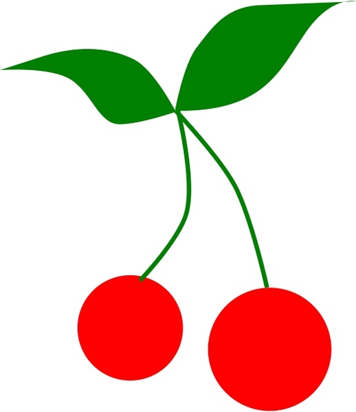 Cherry Free vector in Open office drawing svg ( .svg ) vector