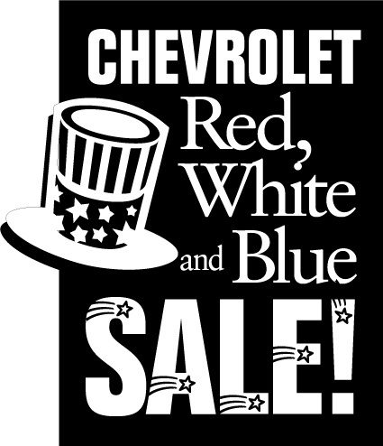 Chevrolet Red White Blue