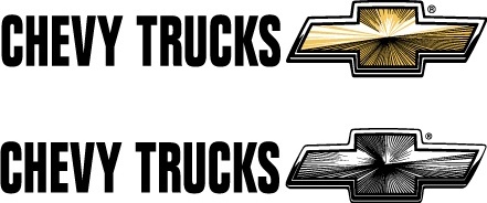 Chevy Trucks logos 