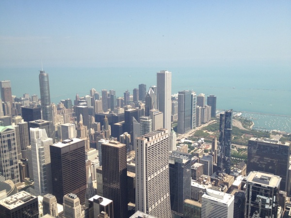 chicago skyline willis tower chicago 