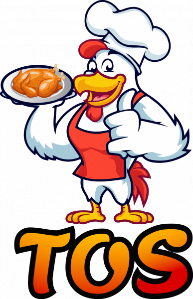 chicken meat vector logo design professional food chicken logo design