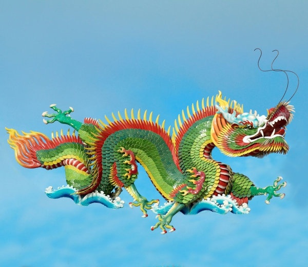 chinese dragon sculpture 02 hd pictures 