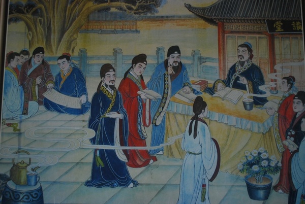 chinese mural painting