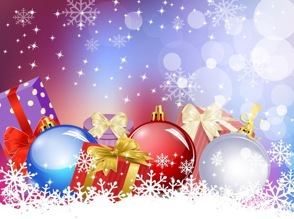 christmas background vector art graphic