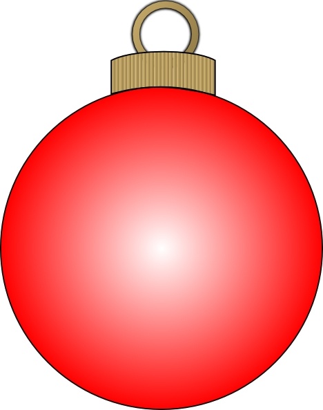 Christmas Ball clip art Free vector in Open office drawing svg ( .svg ...