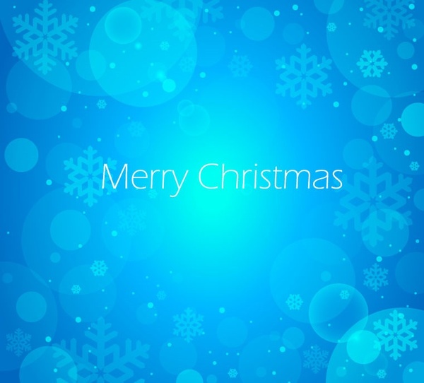 christmas blue background abstract vector illustration