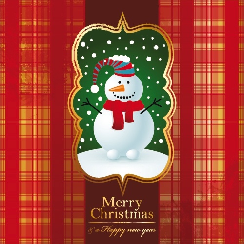 christmas christmas christmas stocking snow background vector illustration