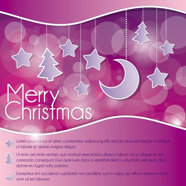 Christmas decoration background 01 vector Free vector in Encapsulated