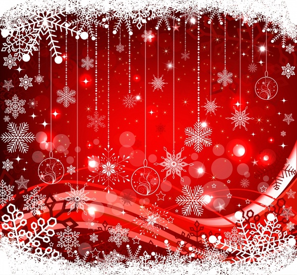 christmas snowflake background vector illustration christmas tree lob