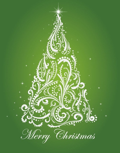 Christmas Tree Vector Illustration 5