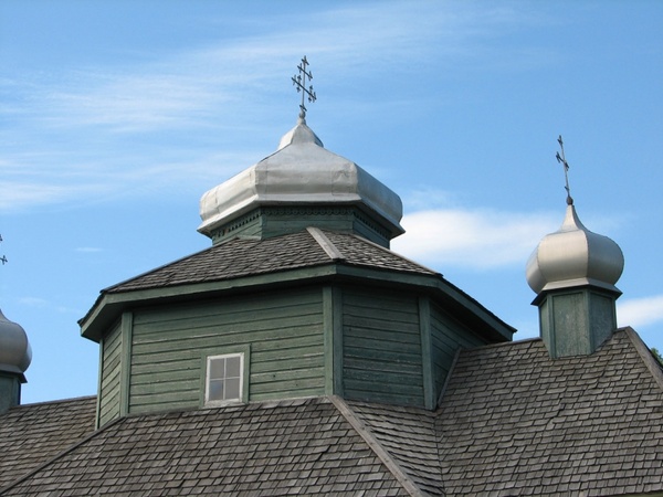 church roof crosses