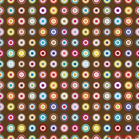 circle background colorful flat ornament