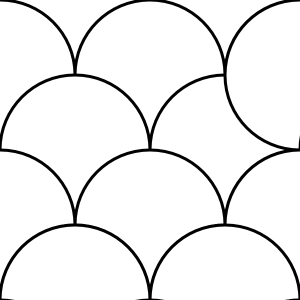 Circles Pattern Tile clip art