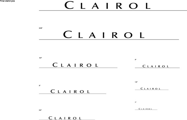 Clairol Logo logo
