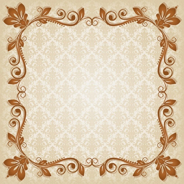 classic lace pattern 02 vector 