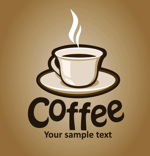 classic of cover coffee elements vector 