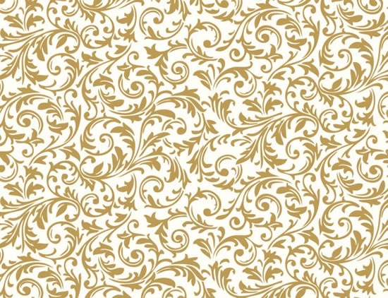 leaves pattern template classical seamless curves decor