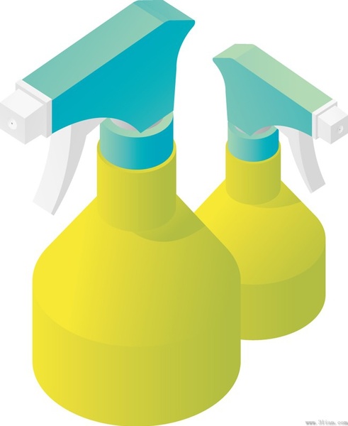 cleaning solution vector