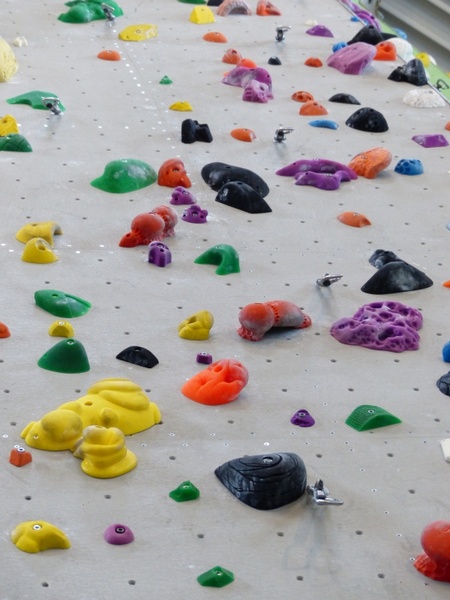 climbing holds colorful color