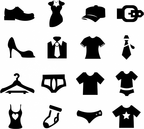 Clothes Icon Free vector in Adobe Illustrator ai ( .AI ), Encapsulated