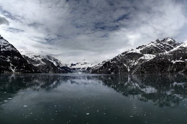 cloud cold daytime frozen ice lake landscape