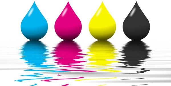 cmyk ink highdefinition picture