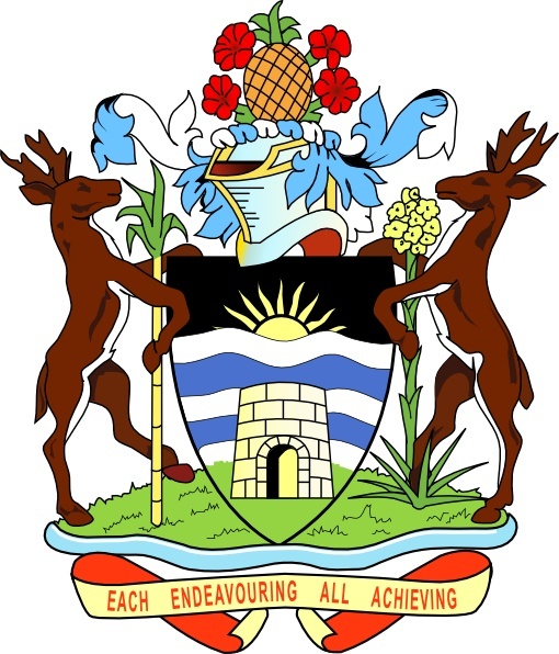 Coat Of Arms Of Antigua And Barbuda clip art 