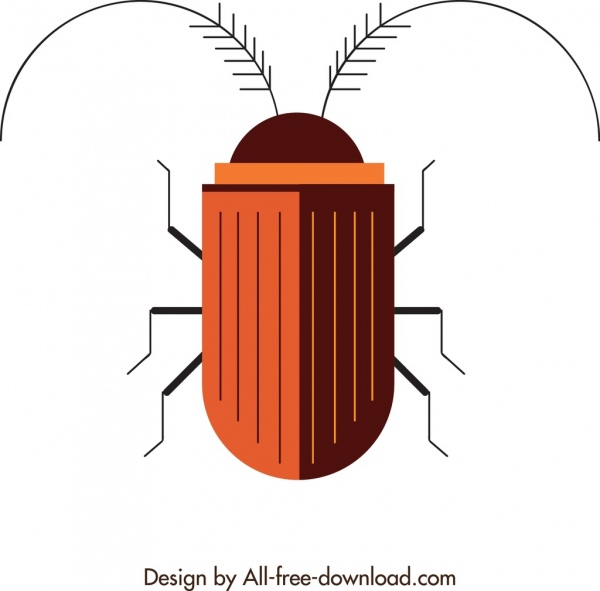cockroach background closeup symmetrical geometric design