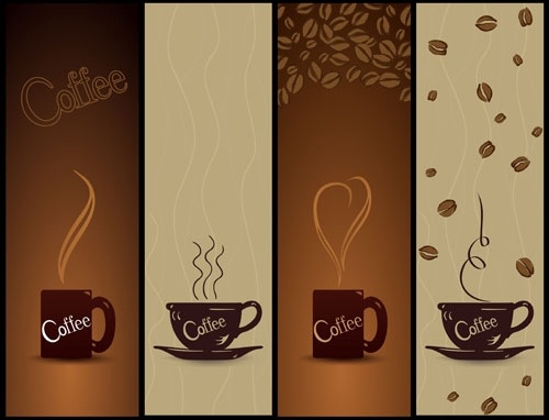 coffee banner01 vector