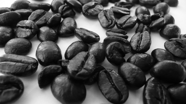 coffee beans black
