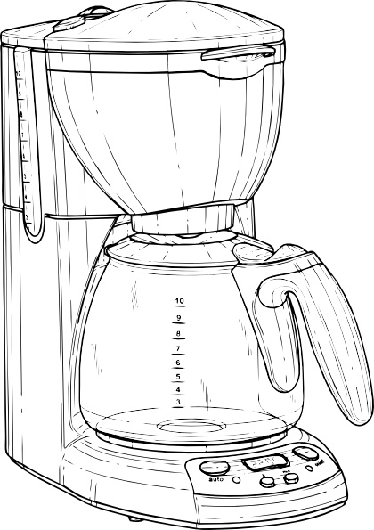 Coffee Maker clip art