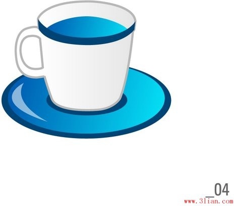coffee mugs cups vector