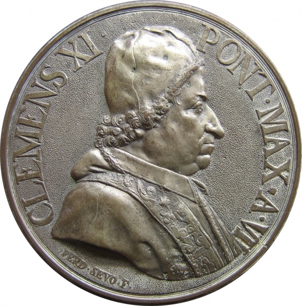 coin embossing pope