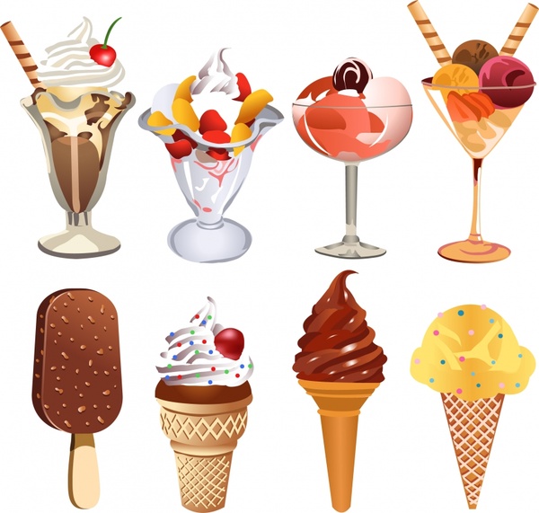 kinds of ice cream