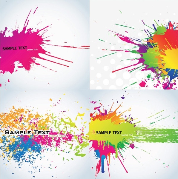 color ink vector