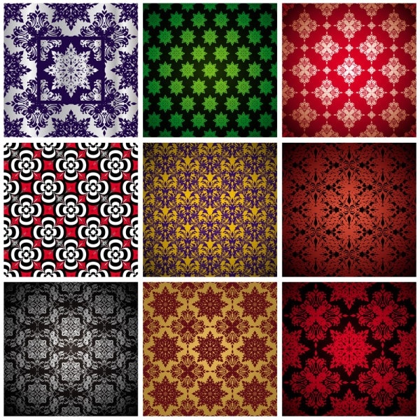 color shading pattern vector