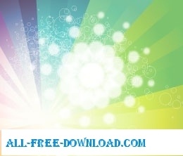 colored circle design  