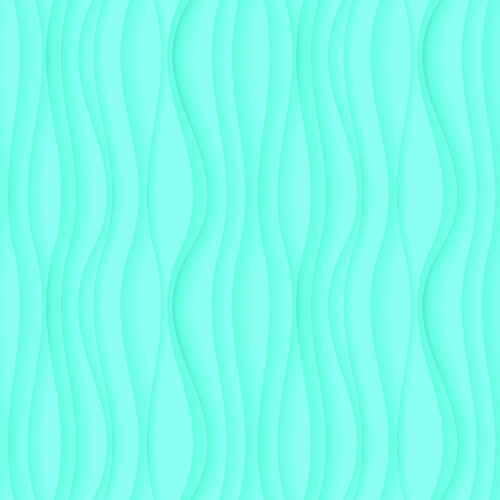 colored wavy seamless pattern vector