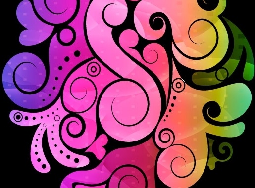 COLORFUL ABSTRACT VECTOR ELEMENT