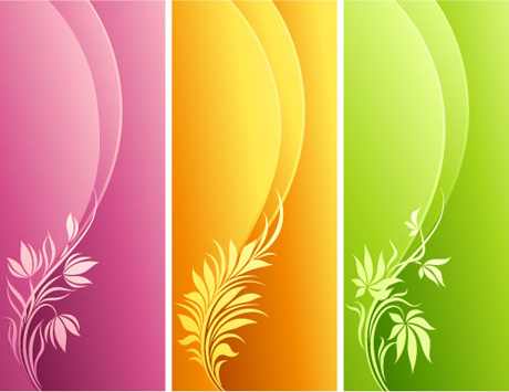 colorful border banner vector