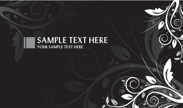 Abstract geometric black white background free vector download (65,087