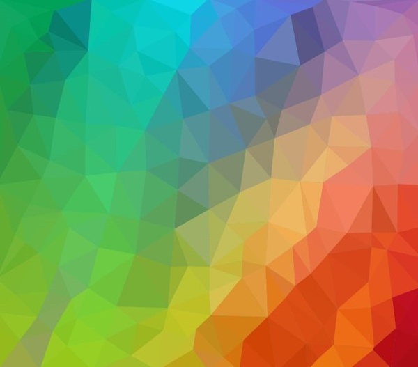 colorful low poly abstract background vector illustration